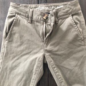 American Eagle Olive Pants